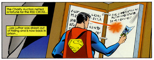 From Adventures of Superman #558, April 1998