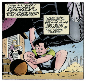 1993 origin from Superman/Batman magazine