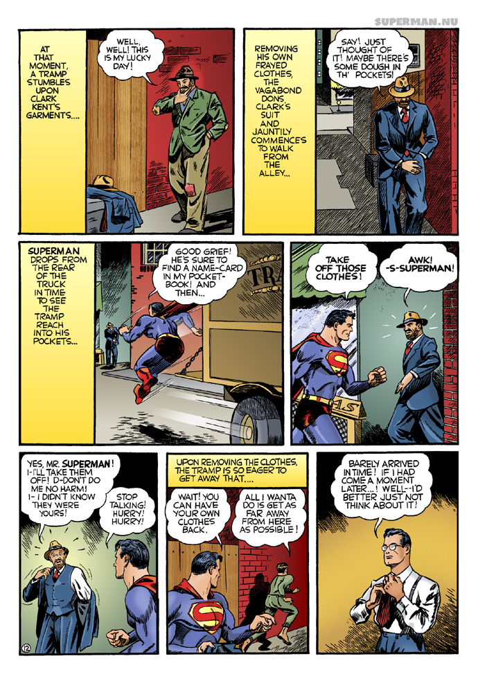 K-Metal from Krypton - Page 12: Lucky Day [Boring & Komisarow]