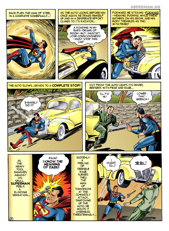 K-Metal from Krypton - Page 9: The Meaning of Pain! [Boring & Nowak & Foley]